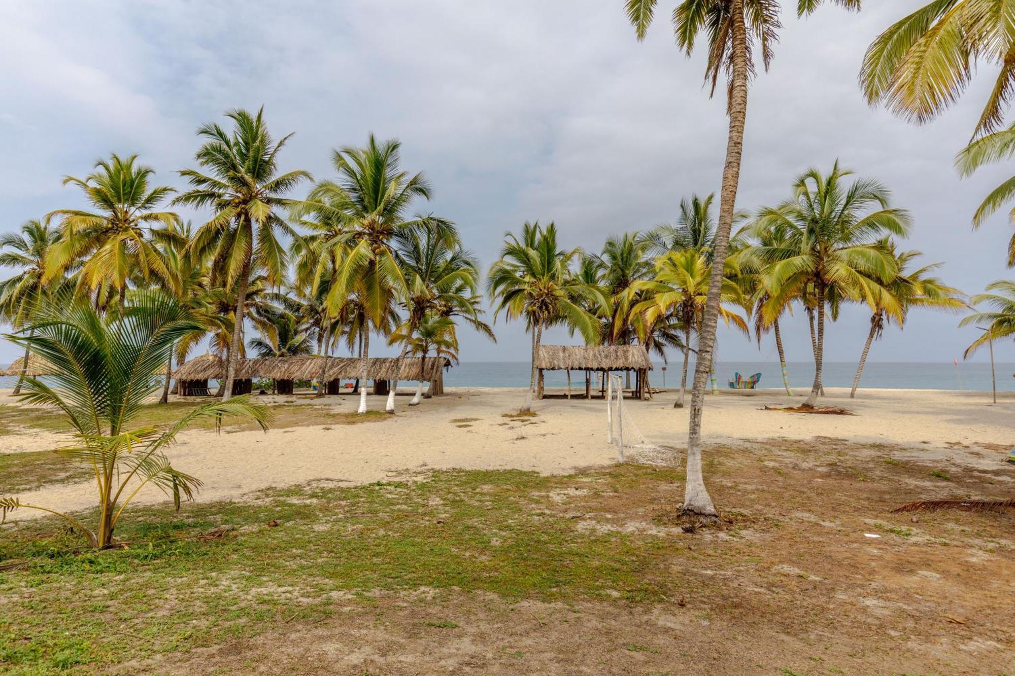 Casa De Campo Castillete Dentro Del Parque Tayrona El Zaino Esterno foto