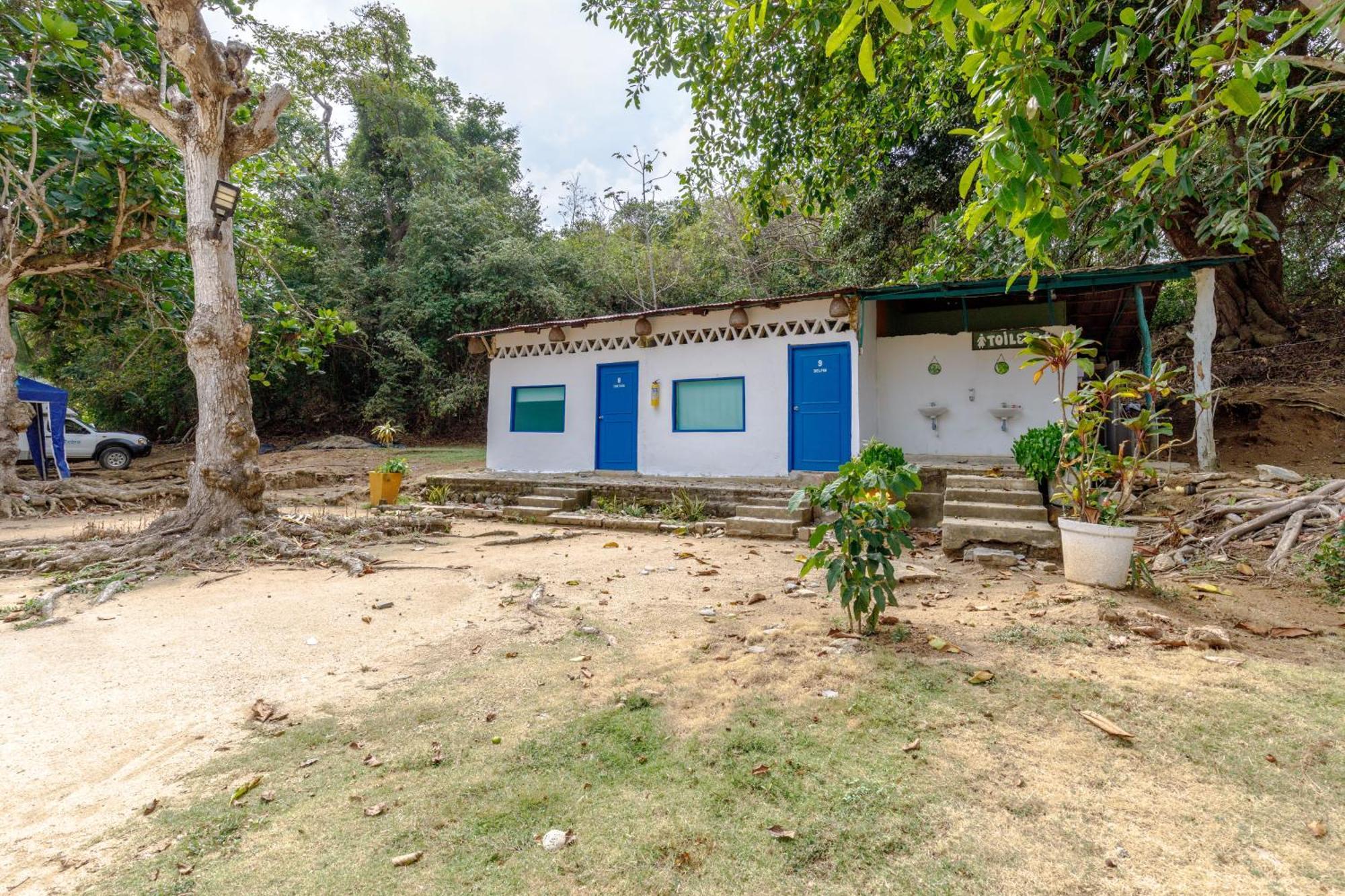 Casa De Campo Castillete Dentro Del Parque Tayrona El Zaino Esterno foto