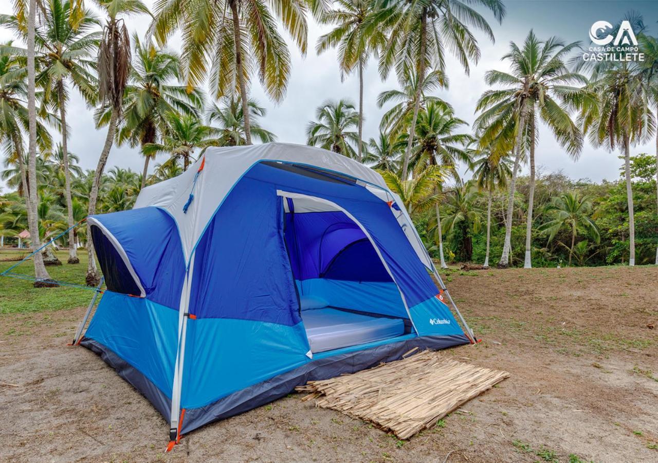 Casa De Campo Castillete Dentro Del Parque Tayrona El Zaino Camera foto